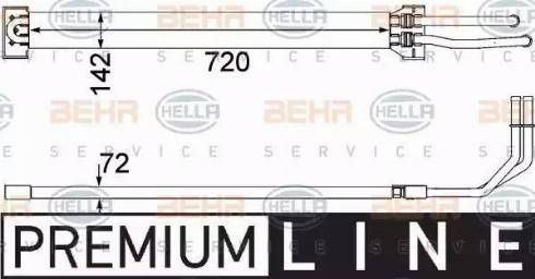 BEHR HELLA Service 8MO 376 756-371 - Eļļas radiators, Stūres vadība autodraugiem.lv
