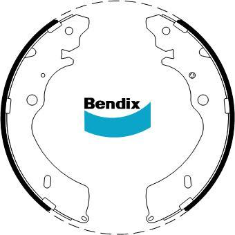 BENDIX BS5010 - Bremžu loku komplekts autodraugiem.lv