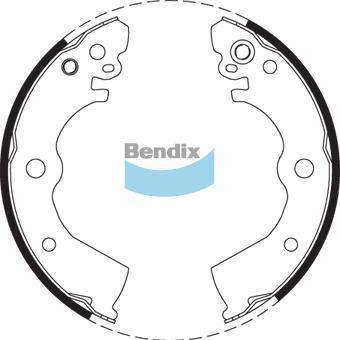 BENDIX BS1697 - Bremžu loku komplekts autodraugiem.lv