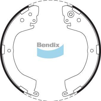 BENDIX BS1759 - Bremžu loku komplekts autodraugiem.lv