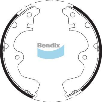 BENDIX BS1731 - Bremžu loku komplekts autodraugiem.lv