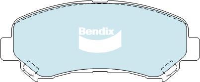 BENDIX DB1946 HD - Bremžu uzliku kompl., Disku bremzes autodraugiem.lv