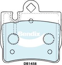 BENDIX DB1458 EURO+ - Bremžu uzliku kompl., Disku bremzes autodraugiem.lv