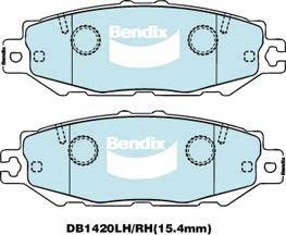 BENDIX DB1420 GCT - Bremžu uzliku kompl., Disku bremzes autodraugiem.lv