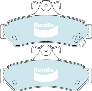 BENDIX DB1475 GCT - Bremžu uzliku kompl., Disku bremzes autodraugiem.lv