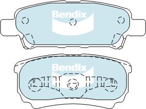 BENDIX DB1686 GCT - Bremžu uzliku kompl., Disku bremzes autodraugiem.lv