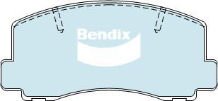 BENDIX DB1103 GCT - Bremžu uzliku kompl., Disku bremzes autodraugiem.lv