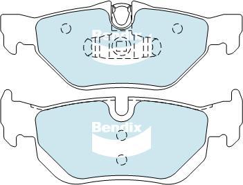 BENDIX DB1858 EURO+ - Bremžu uzliku kompl., Disku bremzes autodraugiem.lv