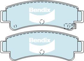 BENDIX DB1211 GCT - Bremžu uzliku kompl., Disku bremzes autodraugiem.lv