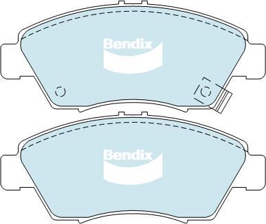 BENDIX DB1286 ULT - Bremžu uzliku kompl., Disku bremzes autodraugiem.lv