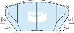 BENDIX DB1785 GCT - Bremžu uzliku kompl., Disku bremzes autodraugiem.lv