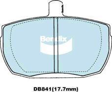 BENDIX DB841 GCT - Bremžu uzliku kompl., Disku bremzes autodraugiem.lv