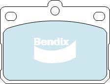 BENDIX DB85 GCT - Bremžu uzliku kompl., Disku bremzes autodraugiem.lv