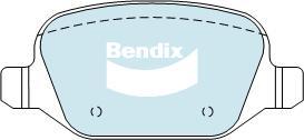 BENDIX DB2039 EURO+ - Bremžu uzliku kompl., Disku bremzes autodraugiem.lv