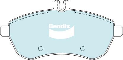 BENDIX DB2181 EURO+ - Bremžu uzliku kompl., Disku bremzes autodraugiem.lv