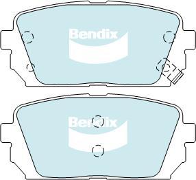 BENDIX DB2175 GCT - Bremžu uzliku kompl., Disku bremzes autodraugiem.lv