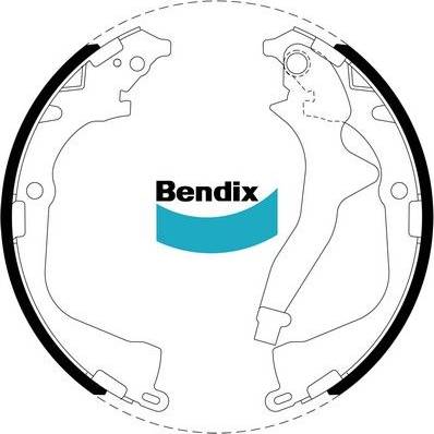 Bendix-AU BS5059 - Bremžu loku komplekts autodraugiem.lv