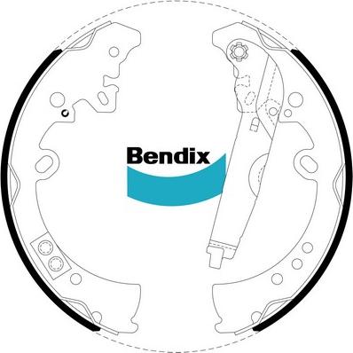 Bendix-AU BS5008 ULT4WD - Bremžu loku komplekts autodraugiem.lv