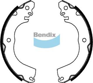 Bendix-AU BS5002 - Bremžu loku komplekts autodraugiem.lv