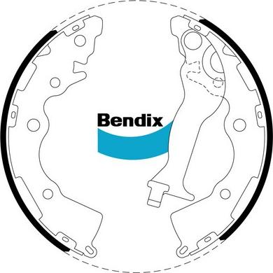 Bendix-AU BS5014 - Bremžu loku komplekts autodraugiem.lv