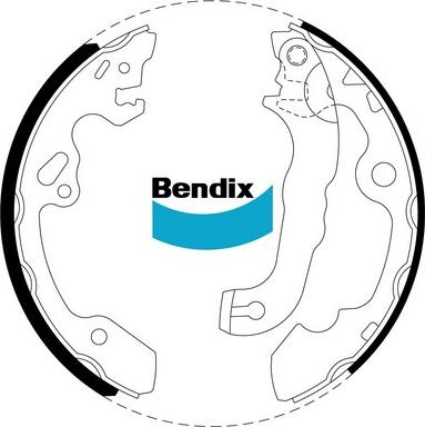 Bendix-AU BS5011 - Bremžu loku komplekts autodraugiem.lv