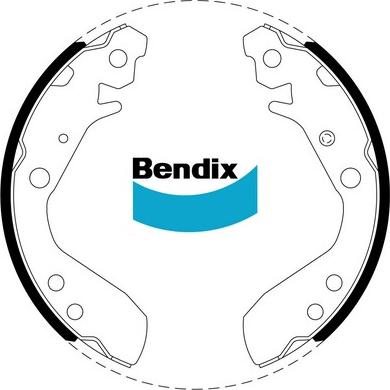 Bendix-AU BS5012 - Bremžu loku komplekts autodraugiem.lv