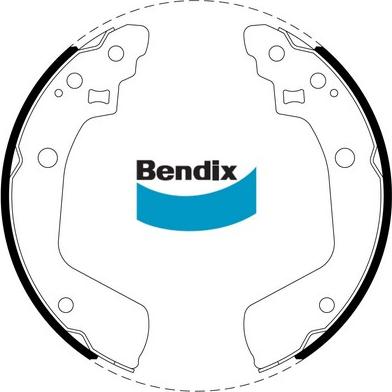 Bendix-AU BS5020 - Bremžu loku komplekts autodraugiem.lv