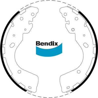 Bendix-AU BS5021 - Bremžu loku komplekts autodraugiem.lv