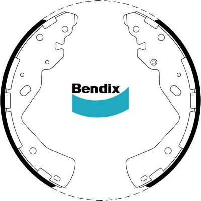 Bendix-AU BS5238 - Bremžu loku komplekts autodraugiem.lv