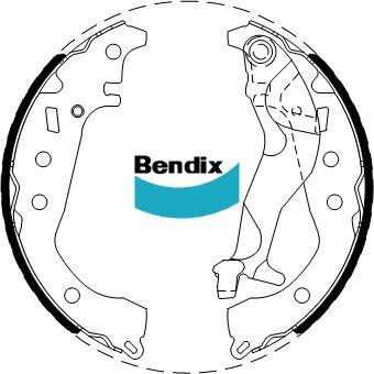 Bendix-AU BS5276 - Bremžu loku komplekts autodraugiem.lv