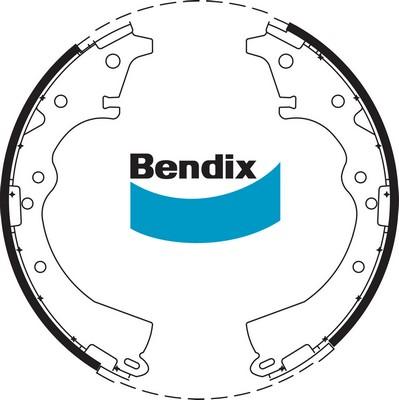 Bendix-AU BS1492 - Bremžu loku komplekts autodraugiem.lv