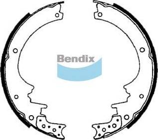 Bendix-AU BS1404 - Bremžu loku komplekts autodraugiem.lv