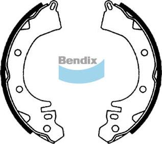 Bendix-AU BS1592 - Bremžu loku komplekts autodraugiem.lv