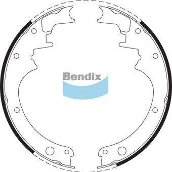 Bendix-AU BS1597 - Bremžu loku komplekts autodraugiem.lv