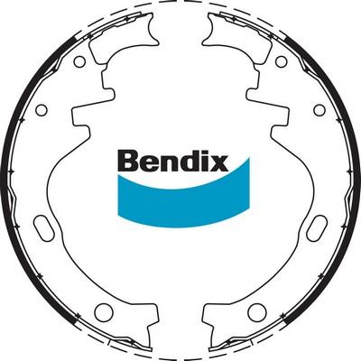 Bendix-AU BS1584 - Bremžu loku komplekts autodraugiem.lv