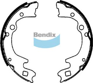 Bendix-AU BS1588 - Bremžu loku komplekts autodraugiem.lv