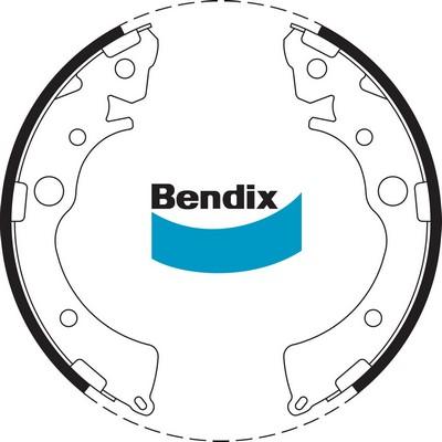 Bendix-AU BS1692 - Bremžu loku komplekts autodraugiem.lv