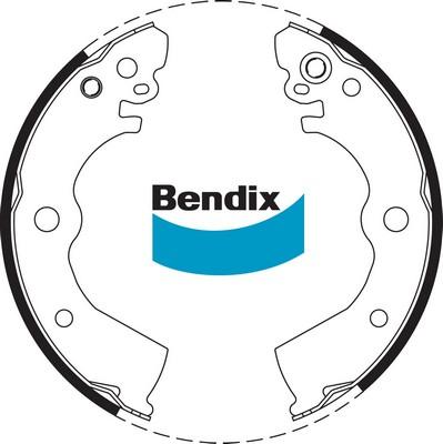 Bendix-AU BS1697 - Bremžu loku komplekts autodraugiem.lv