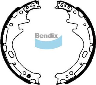 Bendix-AU BS1652 - Bremžu loku komplekts autodraugiem.lv