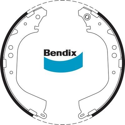 Bendix-AU BS1660 - Bremžu loku komplekts autodraugiem.lv