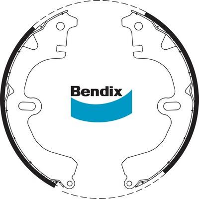 Bendix-AU BS1602 - Bremžu loku komplekts autodraugiem.lv
