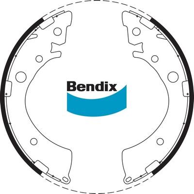 Bendix-AU BS1614 - Bremžu loku komplekts autodraugiem.lv