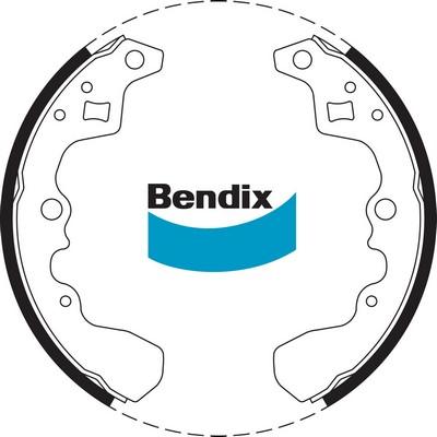 Bendix-AU BS1616 - Bremžu loku komplekts autodraugiem.lv