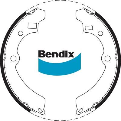 Bendix-AU BS1617 - Bremžu loku komplekts autodraugiem.lv