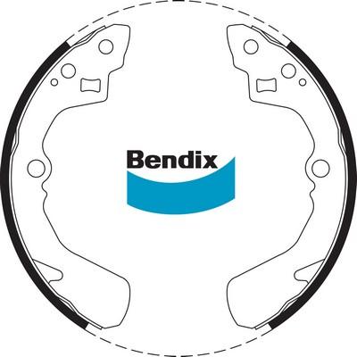 Bendix-AU BS1682 - Bremžu loku komplekts autodraugiem.lv
