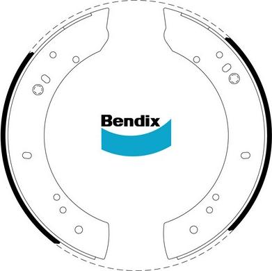 Bendix-AU BS1092 - Bremžu loku komplekts autodraugiem.lv