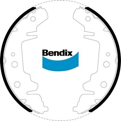 Bendix-AU BS1802 - Bremžu loku komplekts autodraugiem.lv