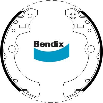 Bendix-AU BS1820 - Bremžu loku komplekts autodraugiem.lv