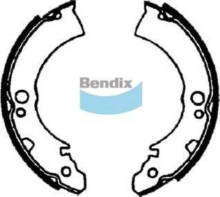 Bendix-AU BS1399 - Bremžu loku komplekts autodraugiem.lv