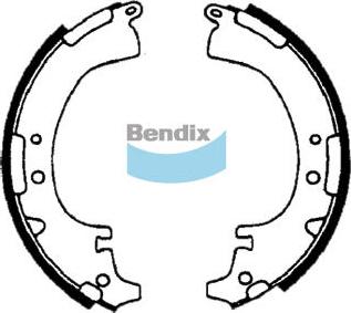 Bendix-AU BS1356 - Bremžu loku komplekts autodraugiem.lv